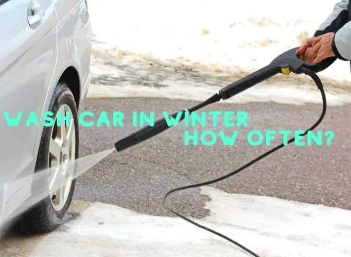 how often to wash car in winter