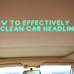 Cleaning Car Headliner