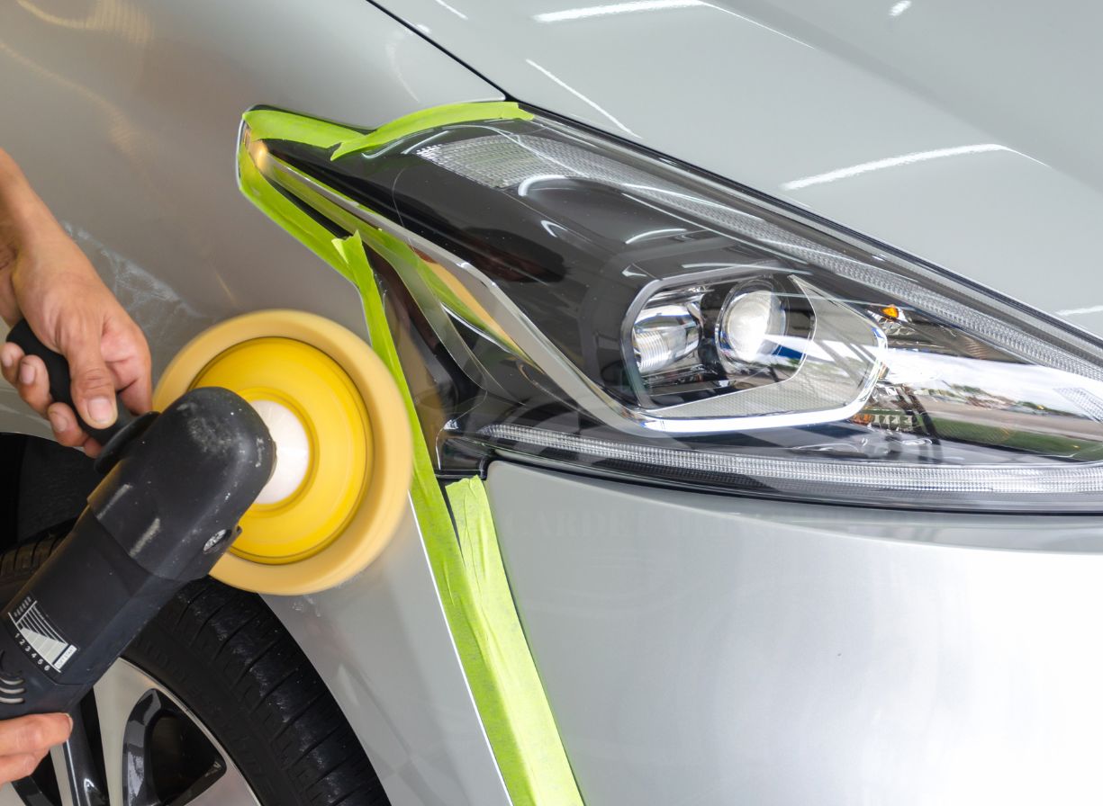 How to Wax a Car With Electric Buffer!?