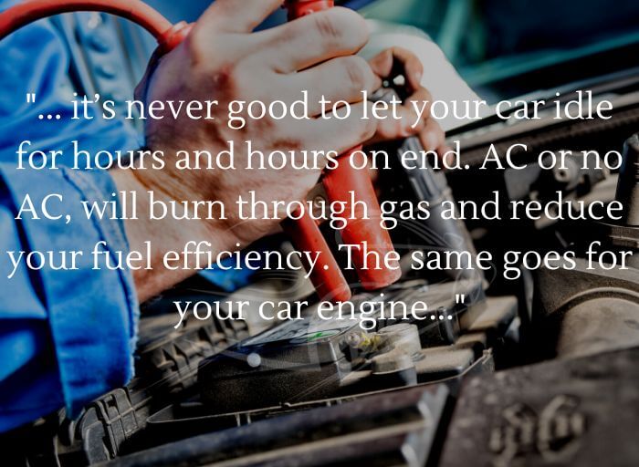 Does Running The AC For Long Damage The Battery & The Car Engine