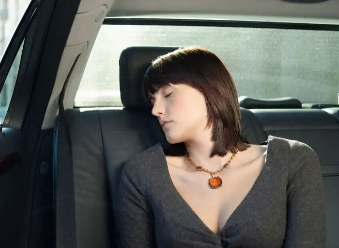 How To Sleep Comfortably In The Backseat Of A Car