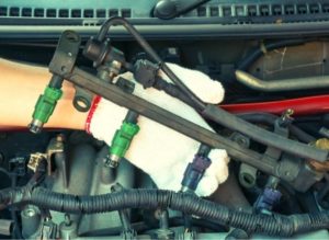 Leaking Fuel Injector