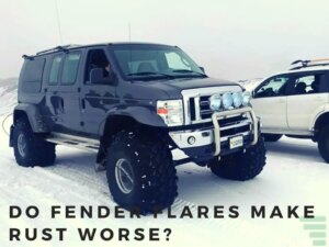 Do Fender Flares Make Rust Worse
