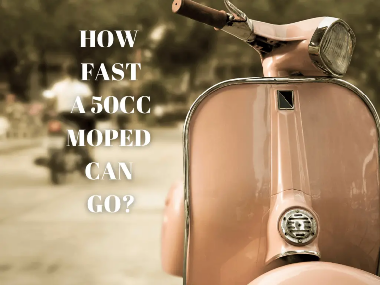 Do you know how fast a 50cc moped can go? Real facts You Should Know!