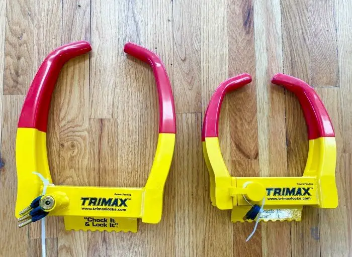 #4 Trimax TCL65 Wheel Chock Lock