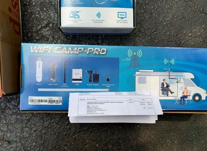 #9 Camp Pro 2 Wi-Fi Repeater RV Kit