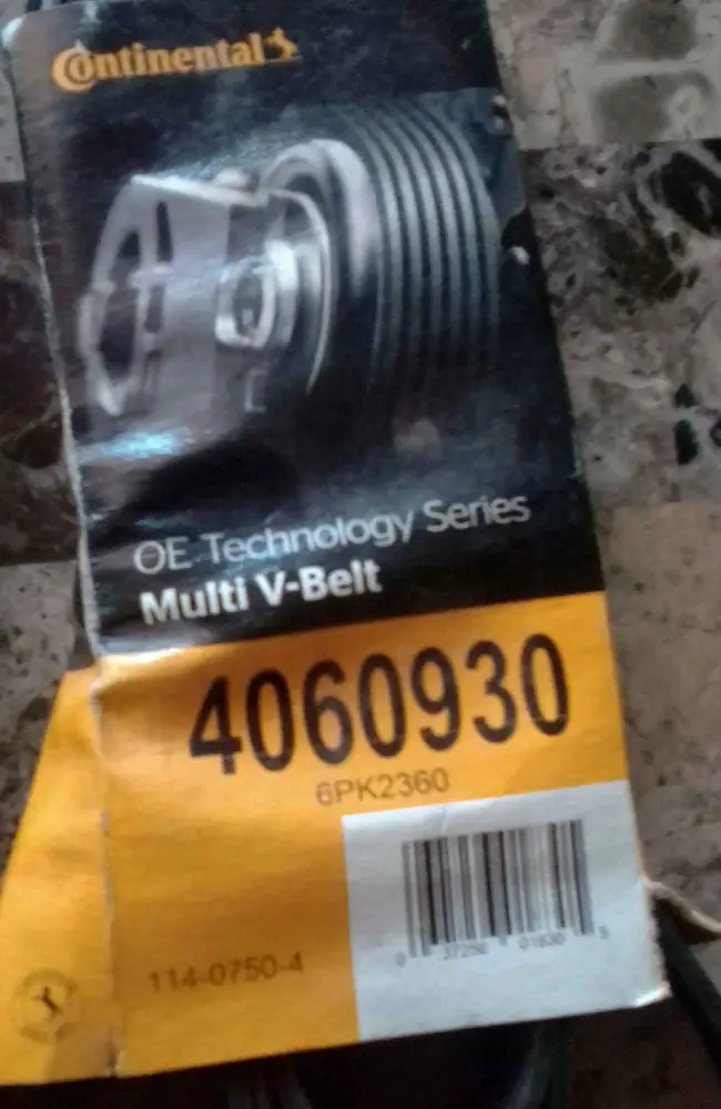 Continental 4060930 OE Technology Series Multi-V Belt