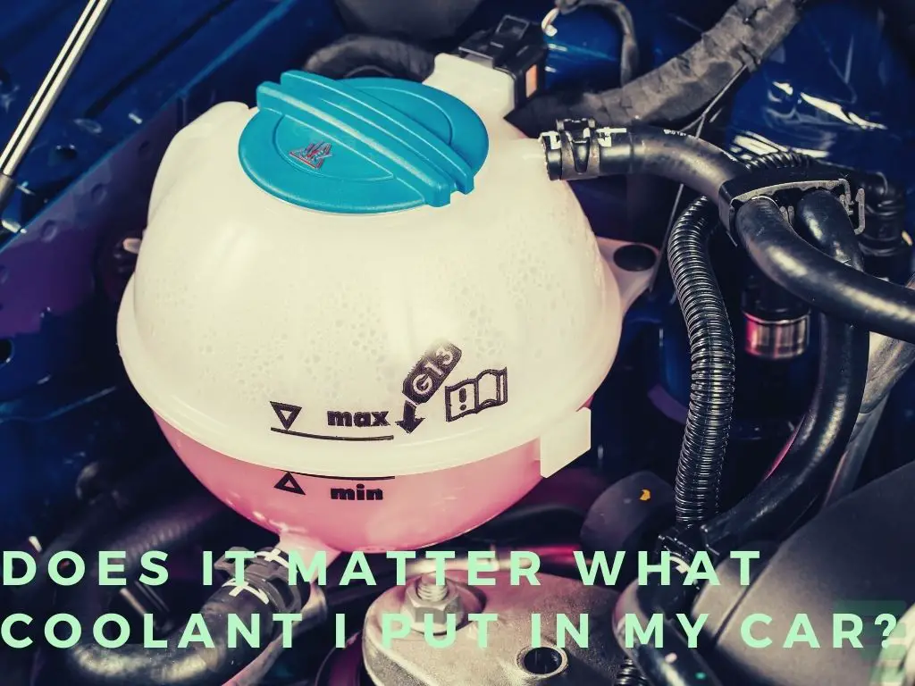 Does It Matter What Coolant I Put in My Car?