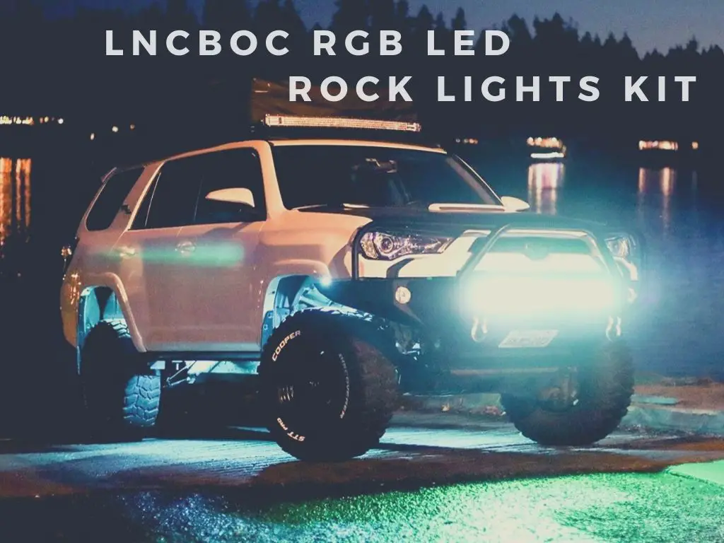 LncBoc RGB LED Rock Lights Kit