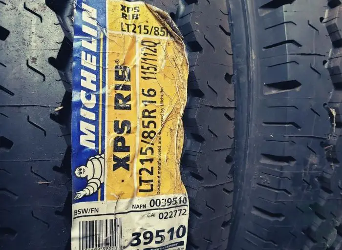 Michelin XPS RIB RV Tire